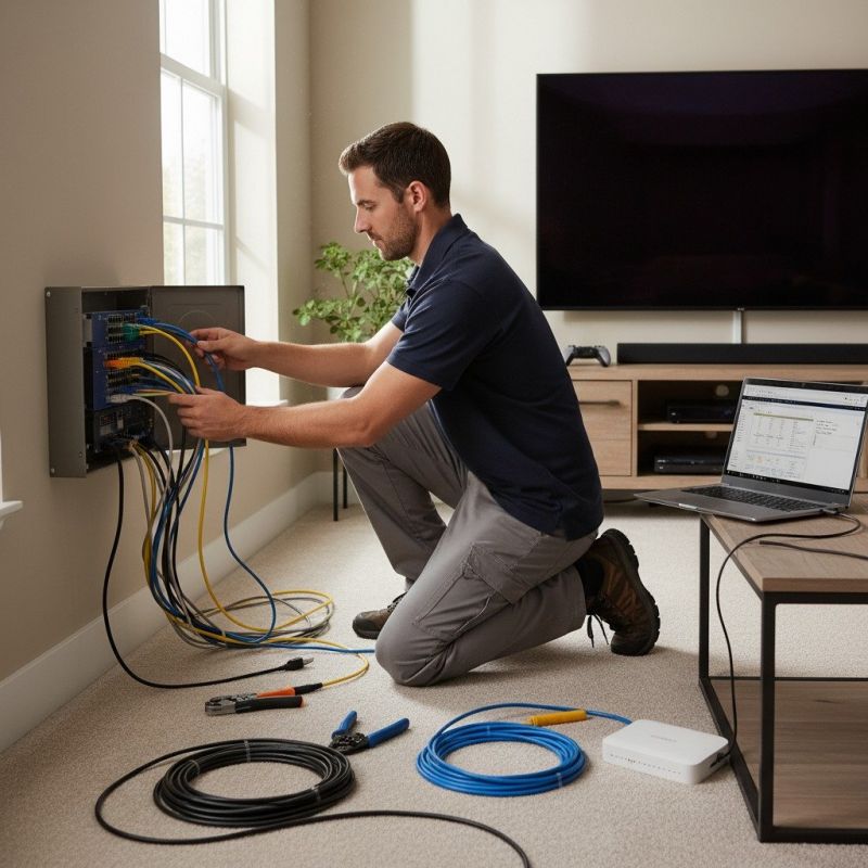 Network Cable Installation